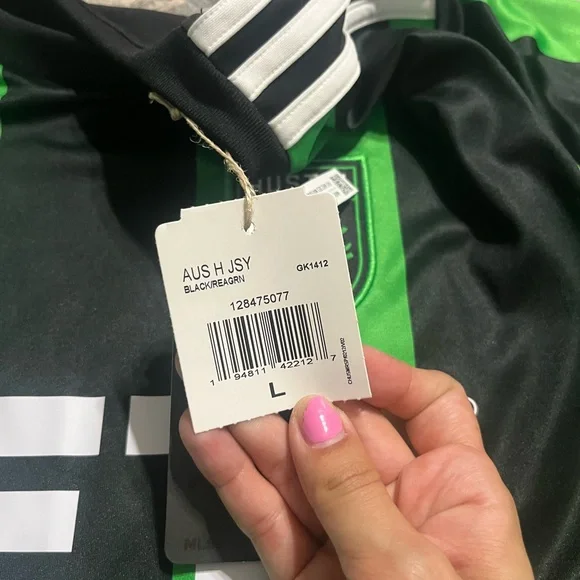 NWT adidas Austin fc 21-22 authentic home jersey men’s large - Picture 6 of 6